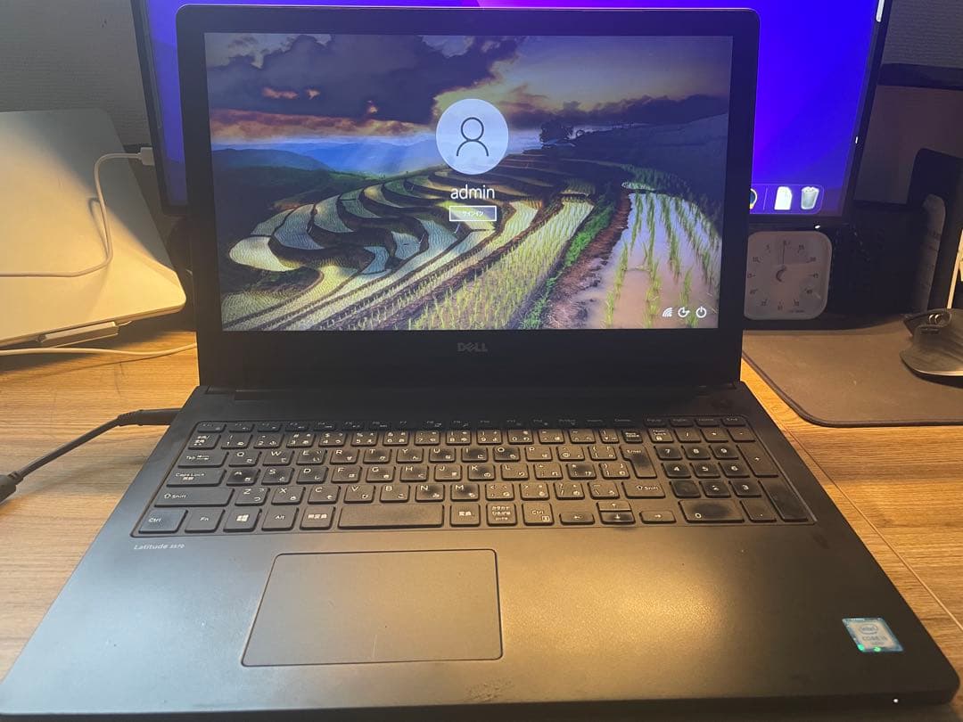 DELL ノートPC latitute3570/16gb ram/1tgb