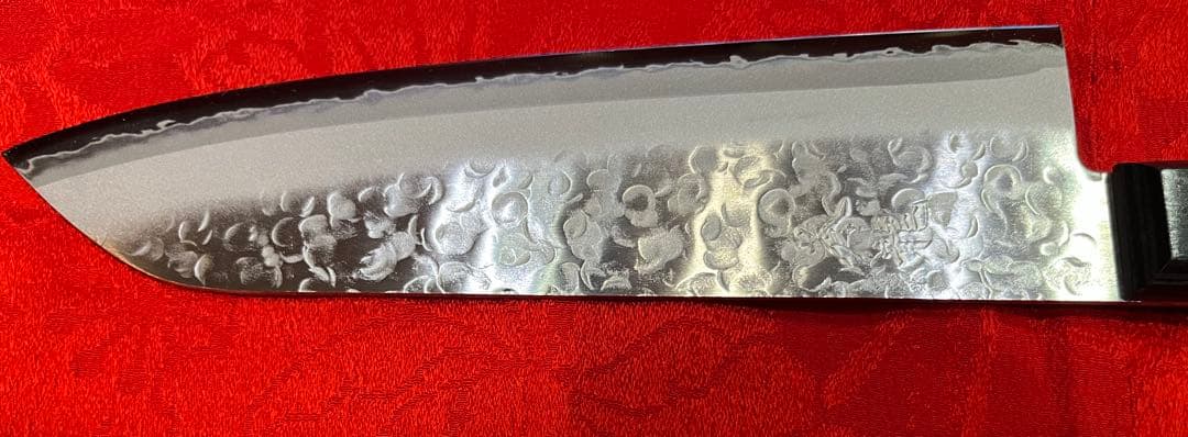 越前刃物　高村刃物製作所　蒼龍　クロマックス割込　三徳型