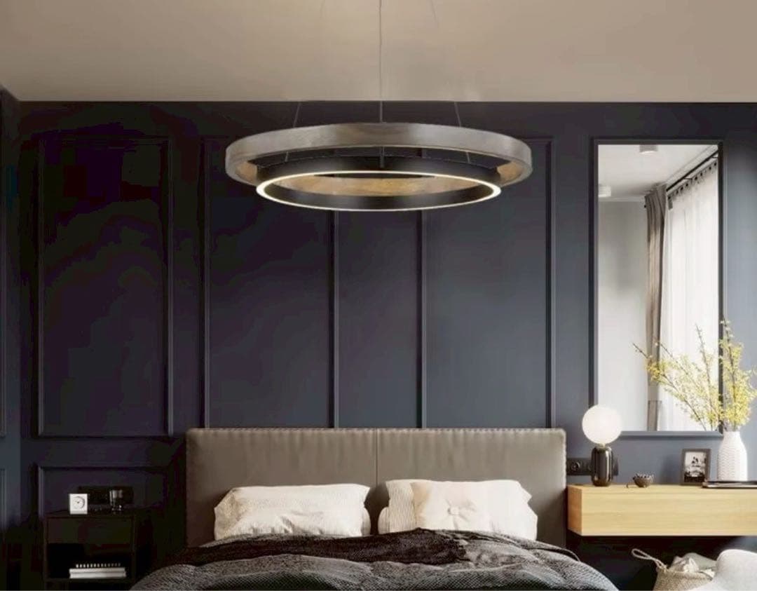 【直径80cm】特大LEDペンダントライト 北欧モダン 高さ調整可 青山購入