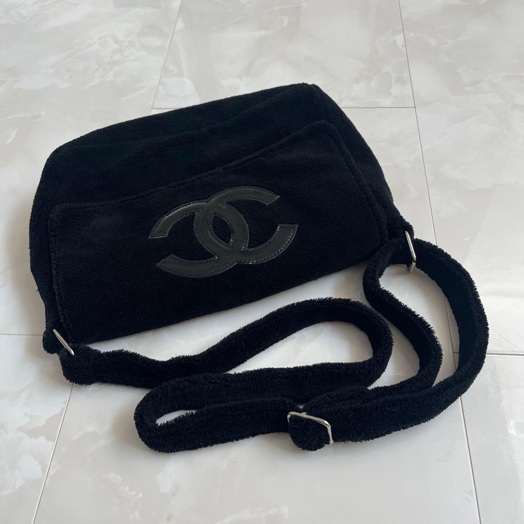 シャネル CHANEL ショルダーバッグ CCロゴ マーク パイル ノベルティ