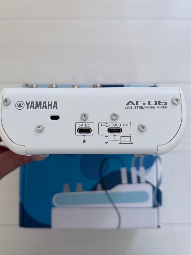 【土日限定価格】YAMAHA AG06 MK2ライブ配信ミキサー