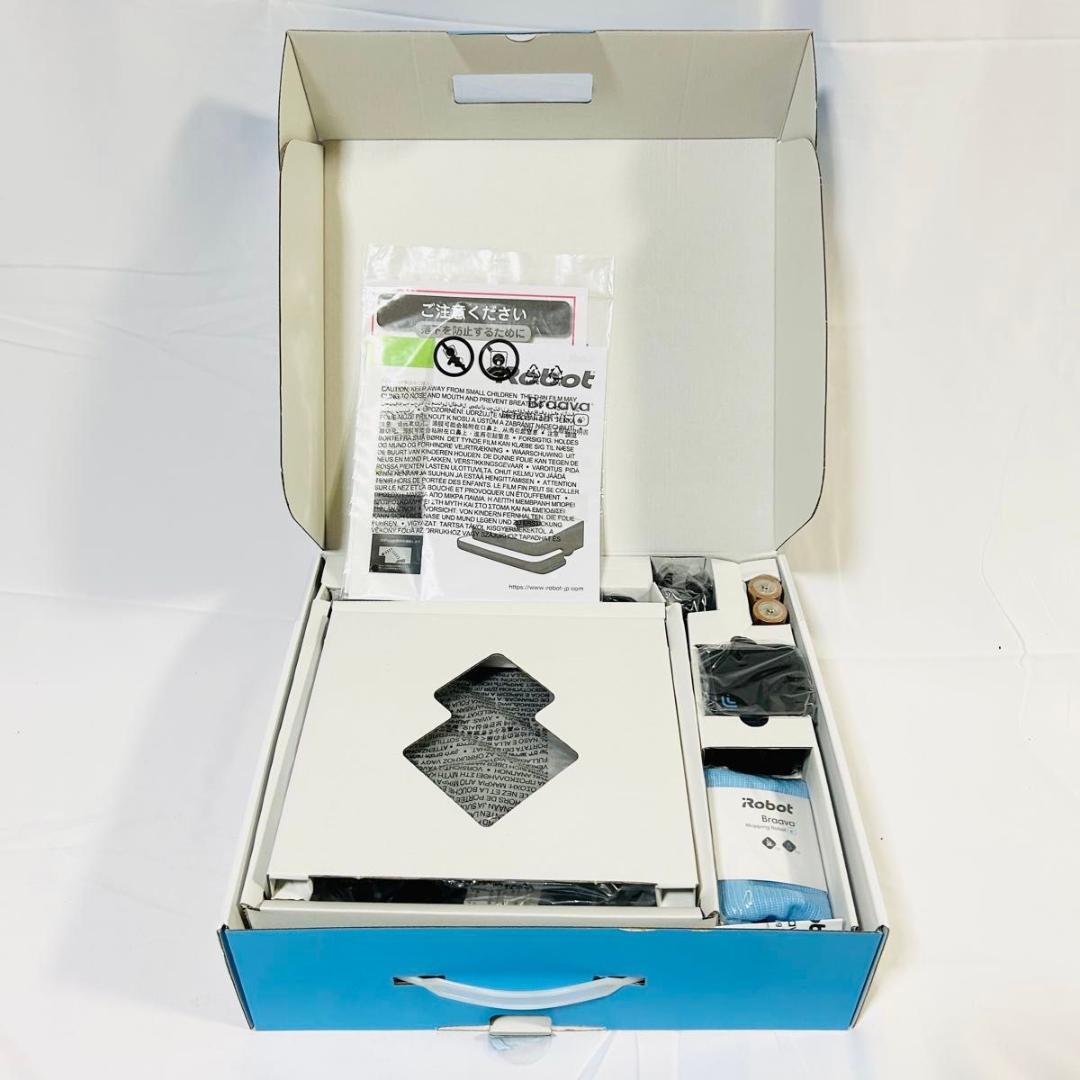 新品未使用 iRobot ブラーバ381j 床拭きロボット 水拭き Braava