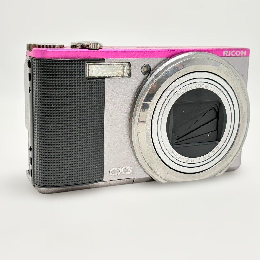 動作品✨RICOH CX3 人気のピンク【スマホ転送OK】送料無料 匿名配送