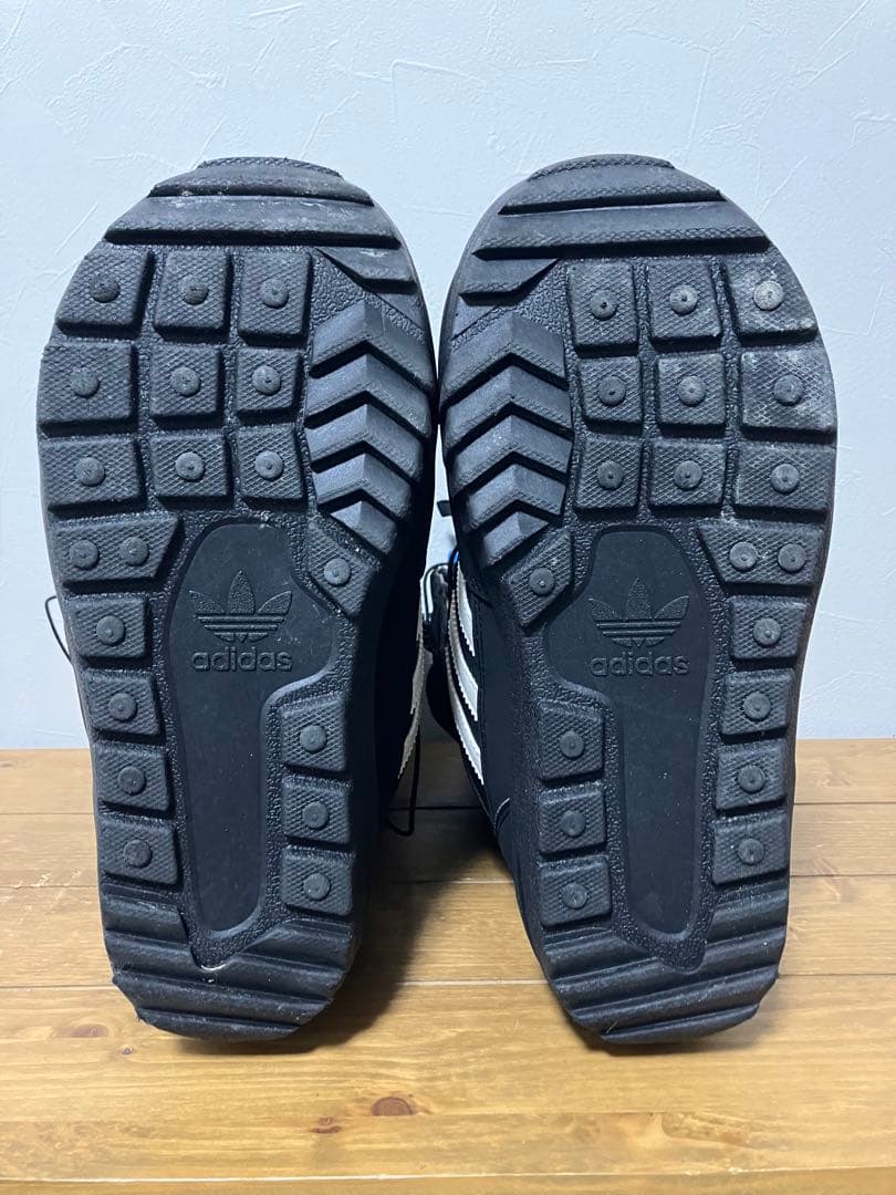 美品 adidas スノーボードブーツ ZX500 27cm 黒/青