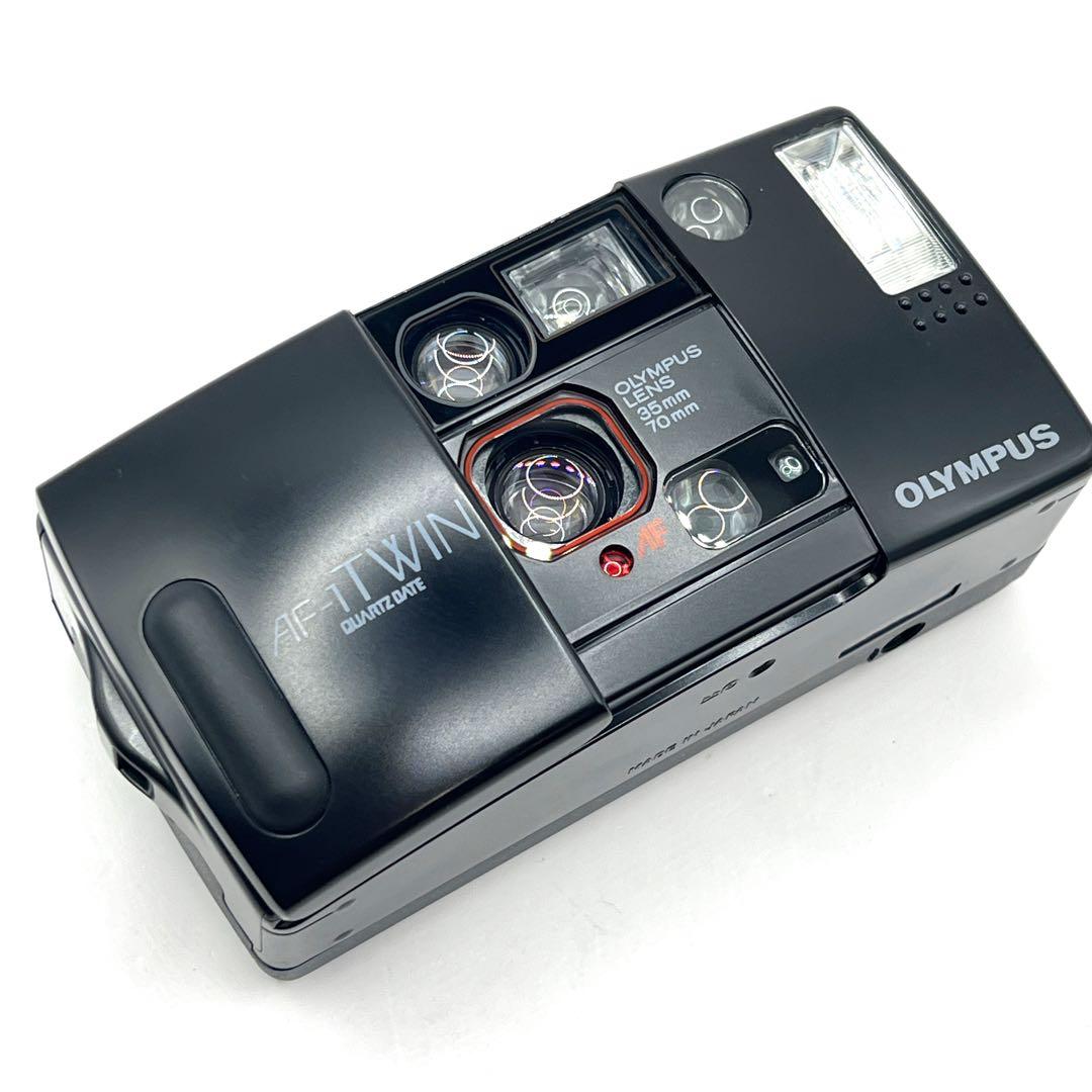 【極美品・動作品】 OLYMPUS AF-1 TWIN コンパクトフィルムカメラ