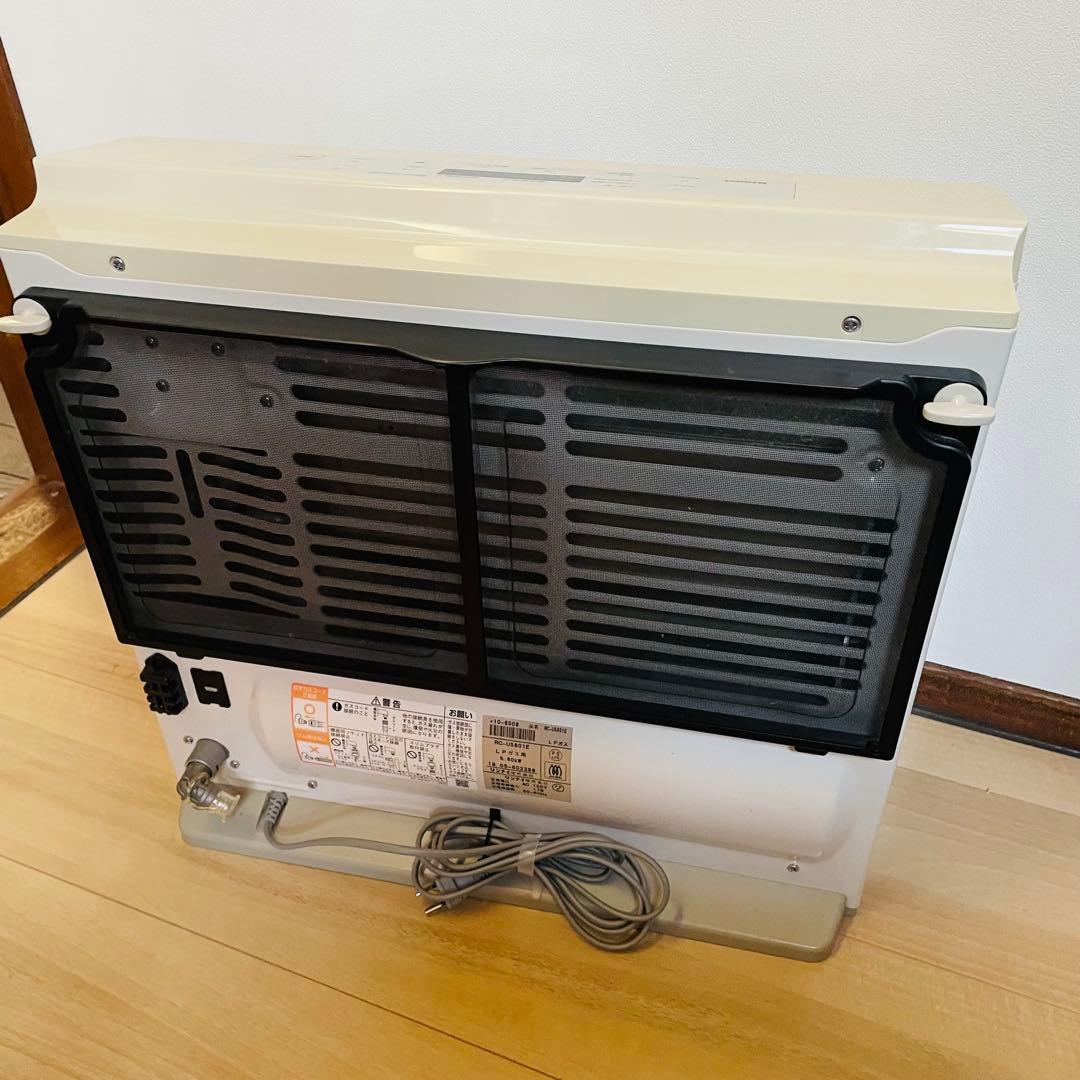 【送料込】リンナイ ガスファンヒーター　プロパン用　LPガス　ホース無し