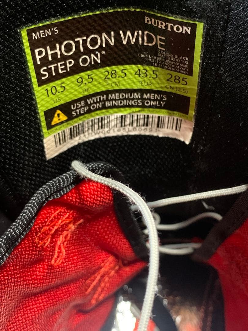 Burton/バートンStep On Photon Wide スノーボードブーツ