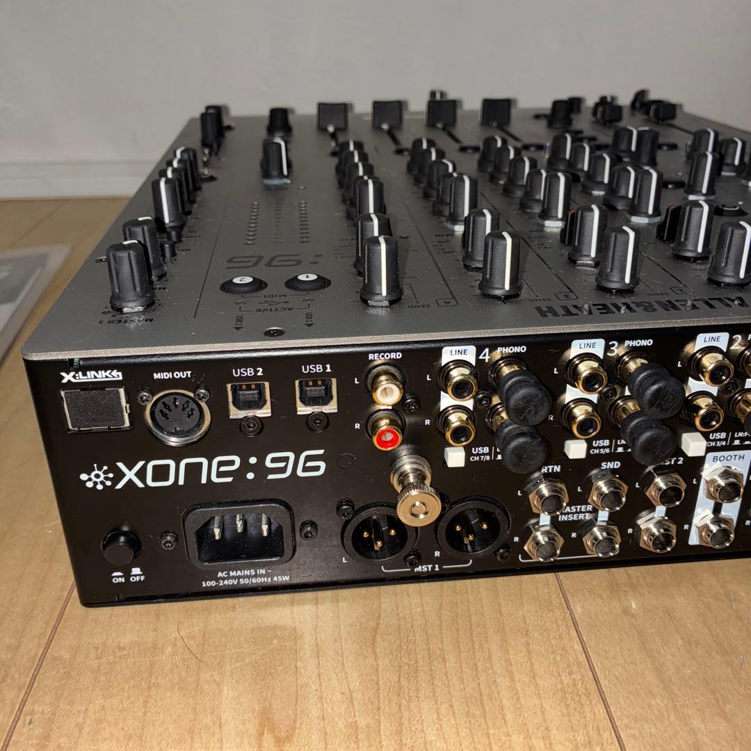 ALLEN&HEATH Xone:96 DJミキサー　デッキセイバー付き　美品！