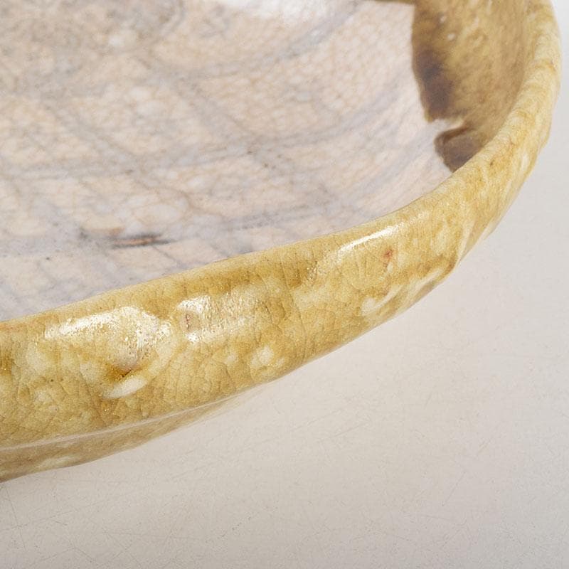 北大路魯山人作　絵志野　鉢　共箱　V　R9184B