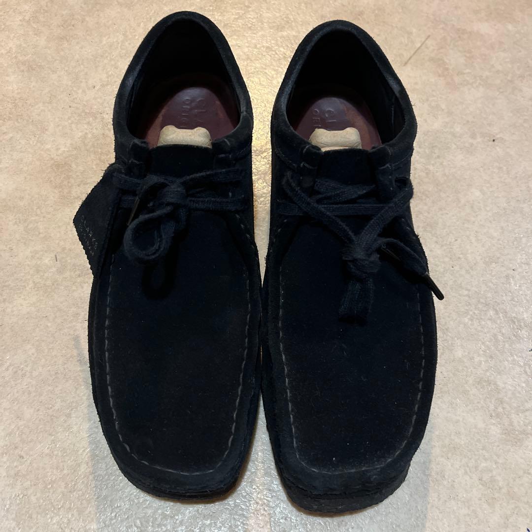 クラークス　オリジナルズ　ワラビー　ブラック　黒　27.5 スエード UK9.5