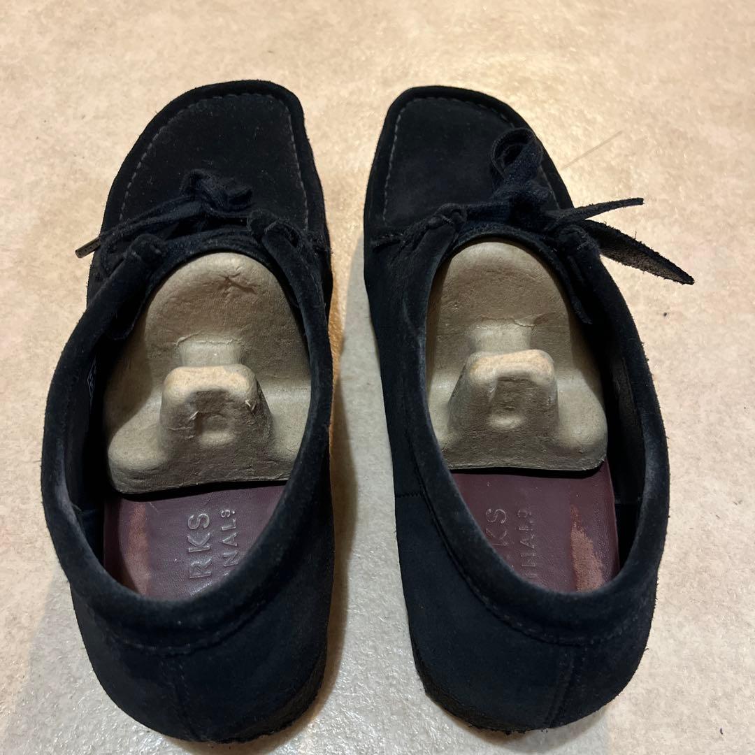 クラークス　オリジナルズ　ワラビー　ブラック　黒　27.5 スエード UK9.5