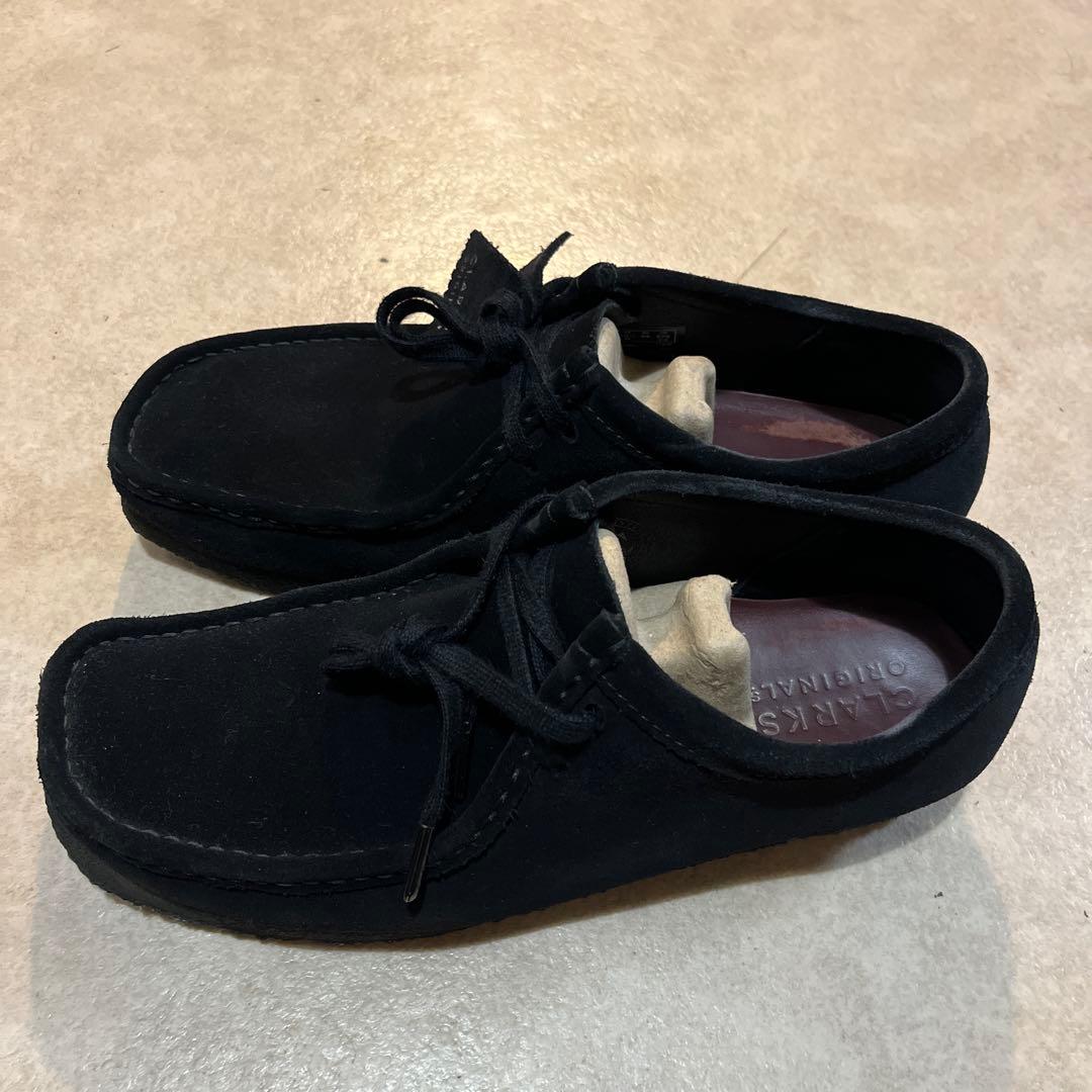 クラークス　オリジナルズ　ワラビー　ブラック　黒　27.5 スエード UK9.5