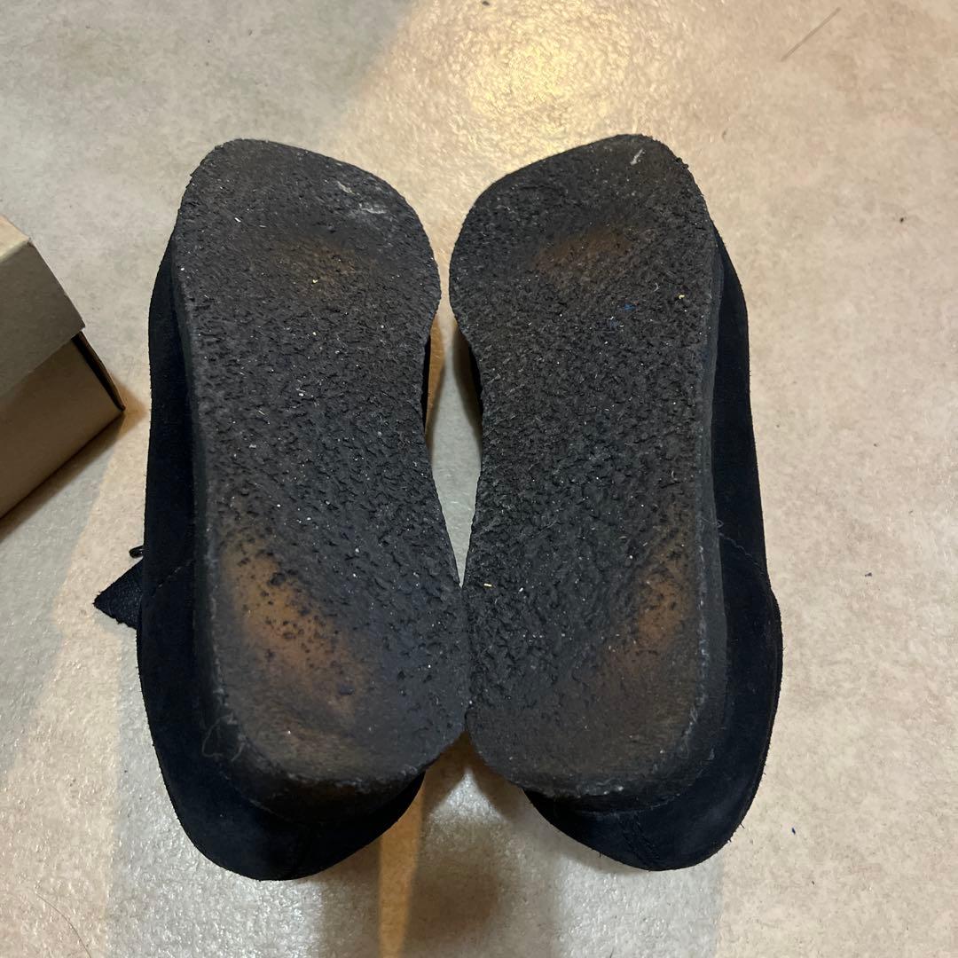 クラークス　オリジナルズ　ワラビー　ブラック　黒　27.5 スエード UK9.5