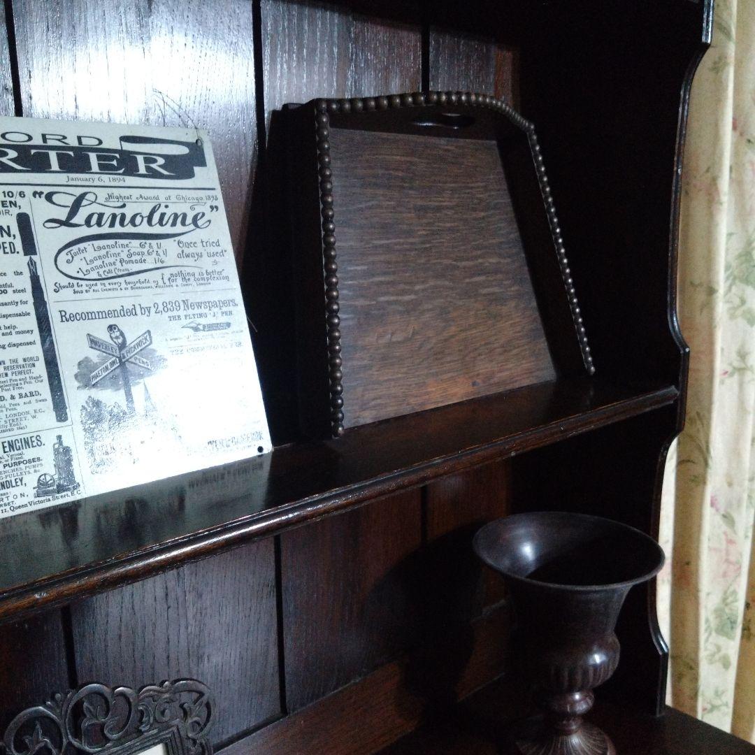 イギリスアンティーク ちりとり ダストパン 木製1920年代 インテリア雑貨