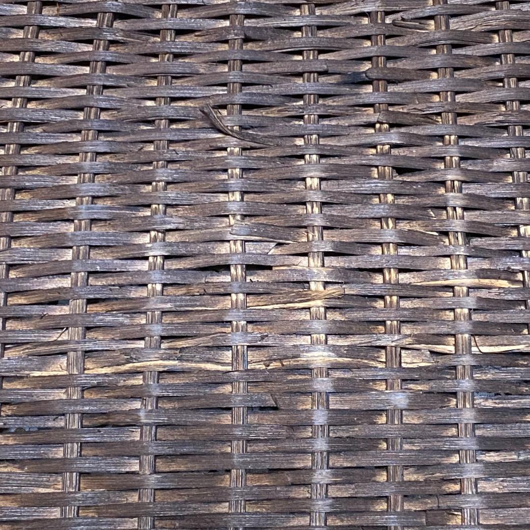 ラタン 籐 棚 チェスト 4段 籠 W50cm D35.5cm H102cm