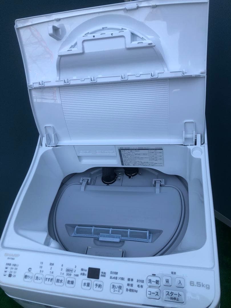 SHARP電気洗濯乾燥機 ES-TX6G-S 2023年製