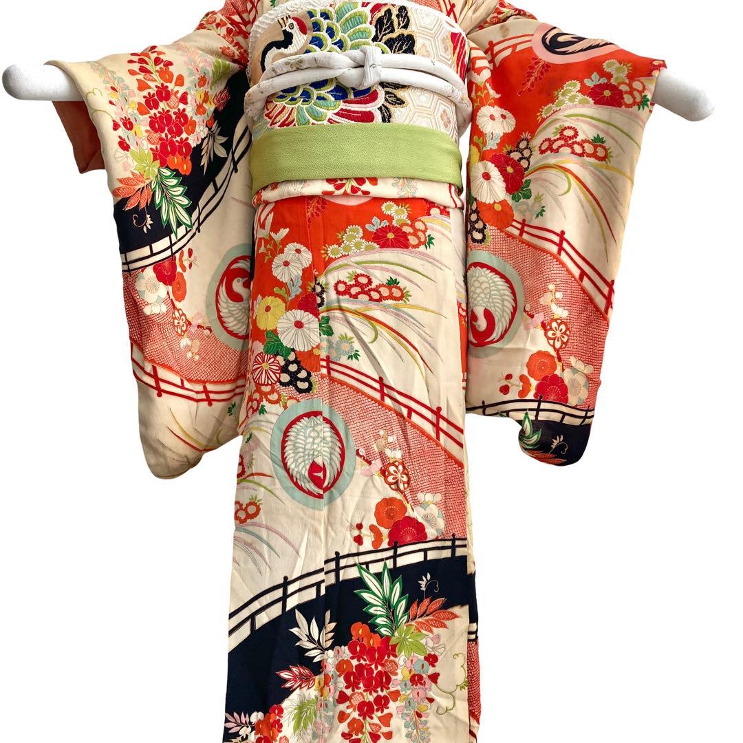 セミアンティーク　女の子　子供着物