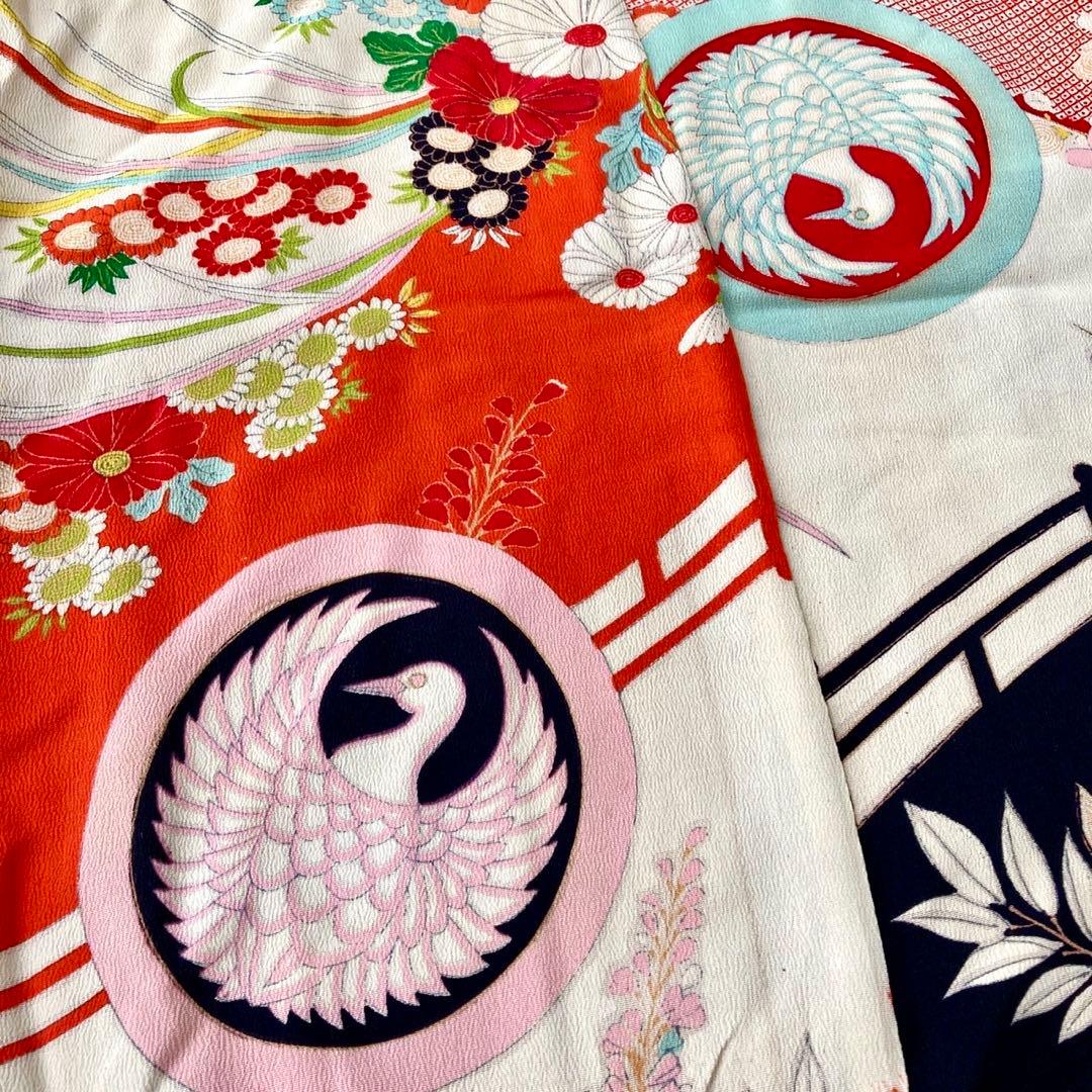 セミアンティーク　女の子　子供着物