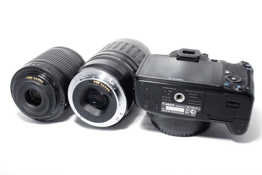 ⭐️超豪華‼️Wレンズセット⭐️Canon Kiss X7一眼レフ すぐ使える