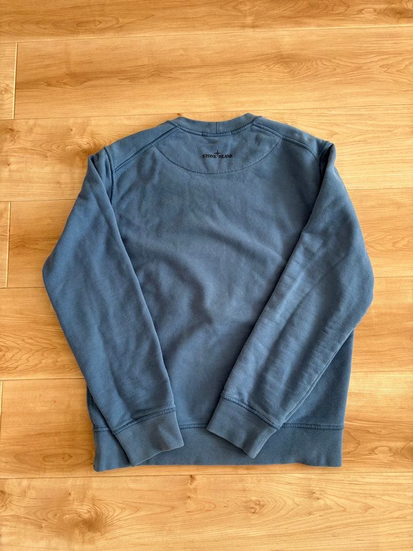 STONE  ブルークルーネックスウェット