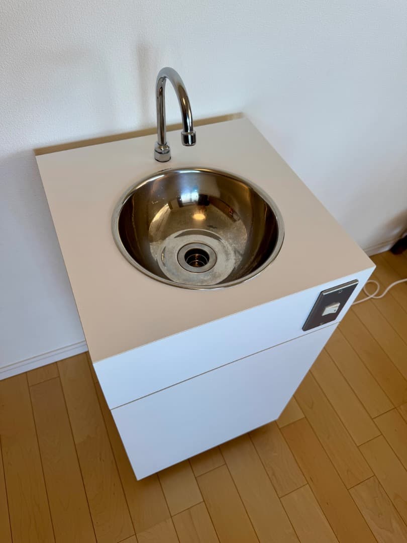 【まさき】美品 おく洗 簡易手洗いユニットサロン美容室タンク2個新品です!