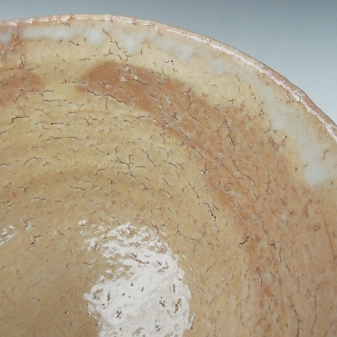 Ｔ３４４　茶碗　『萩茶碗』『林紅陽 造』　共箱　抹茶碗　茶道具