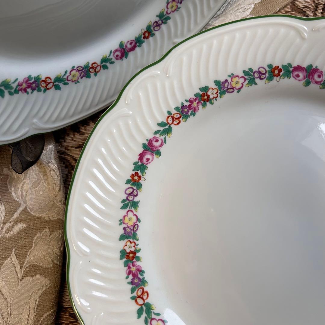 新品Richard Ginori laveno イタリアお花のディナー皿3枚