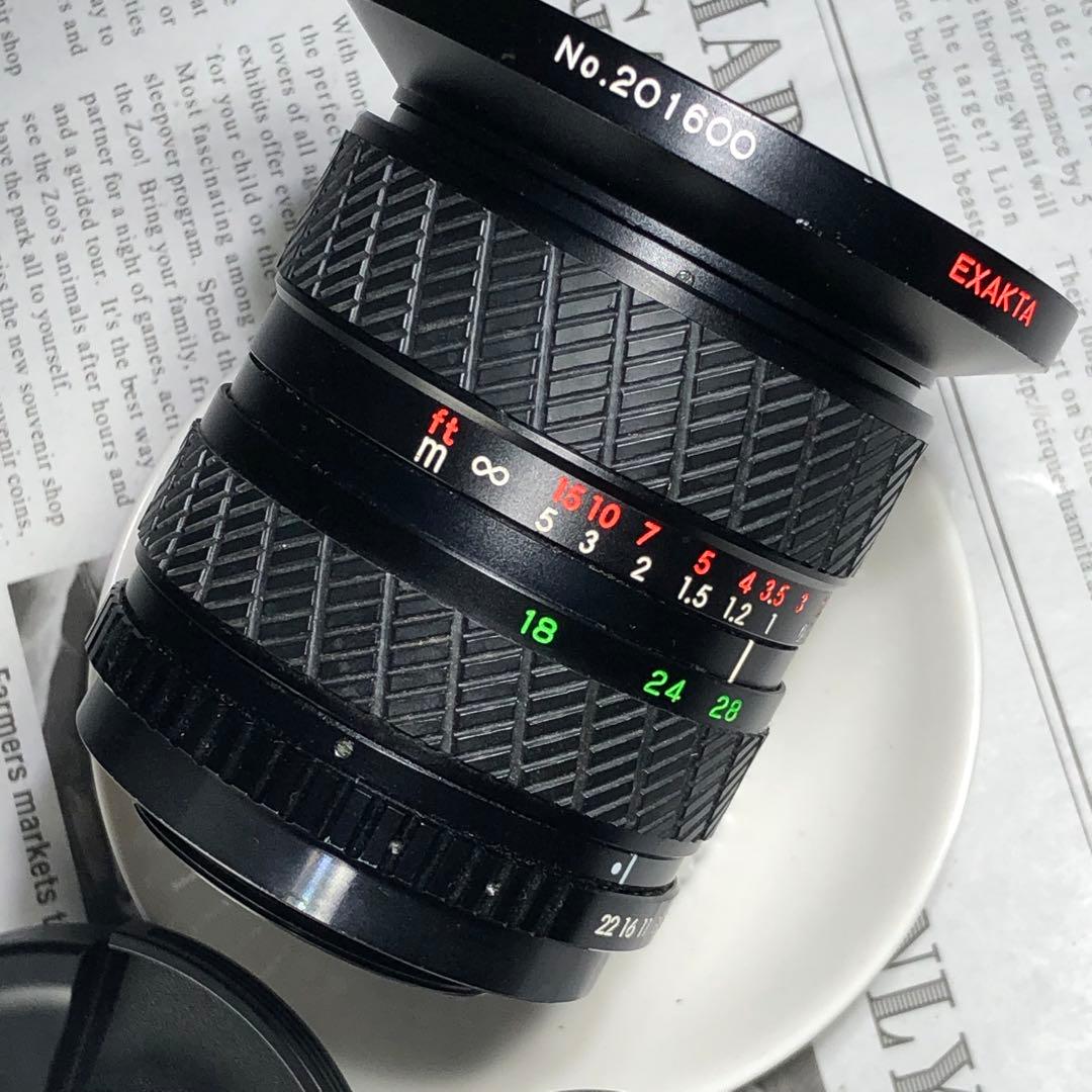 レア？　EXAKTA 18-28mm f4-4.5 m42マウント