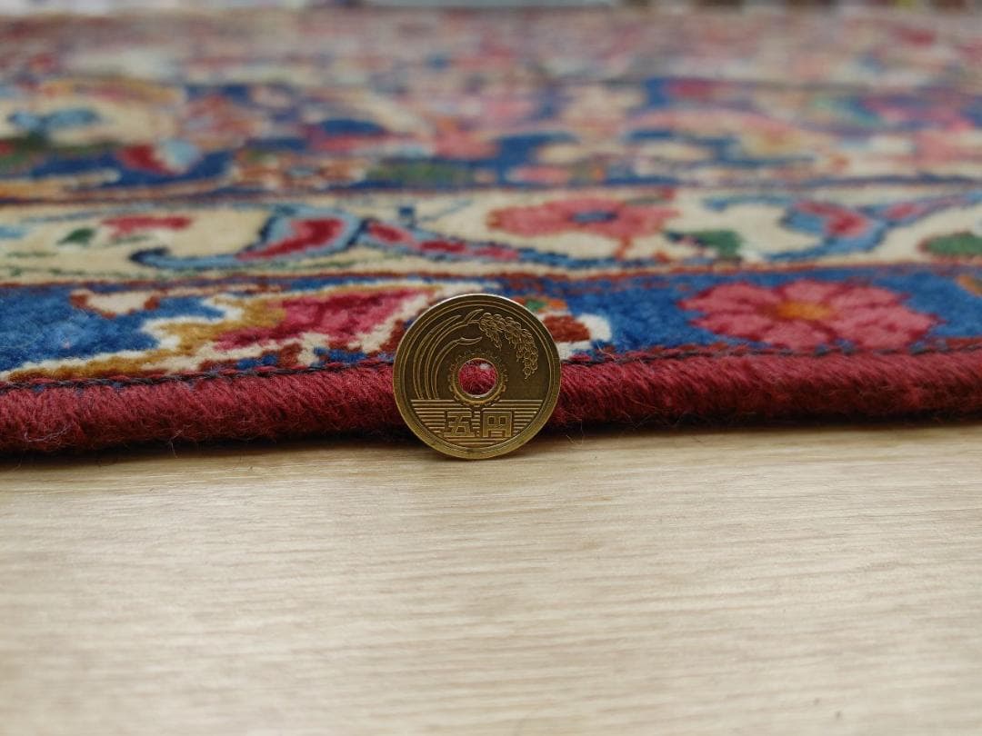 ペルシャ絨毯 ペルシャヴィンテージラグ 220x146 手織り オールド