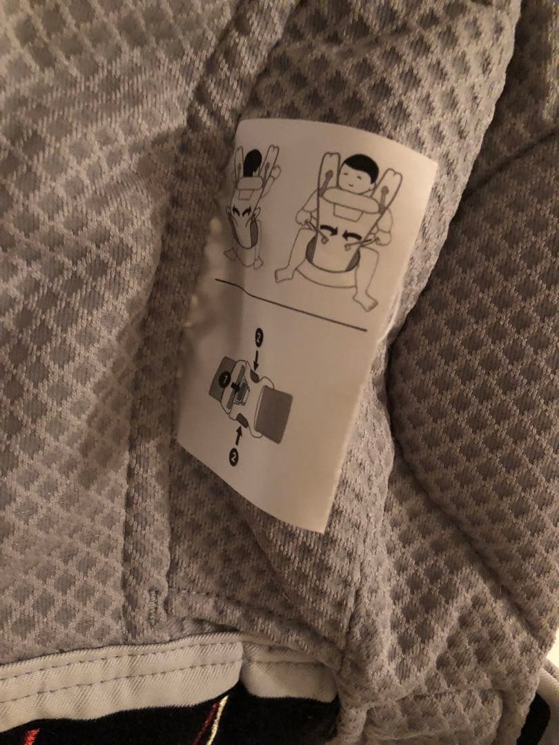 ergobaby 抱っこ紐 グレー　オムニブリーズ softflx mesh