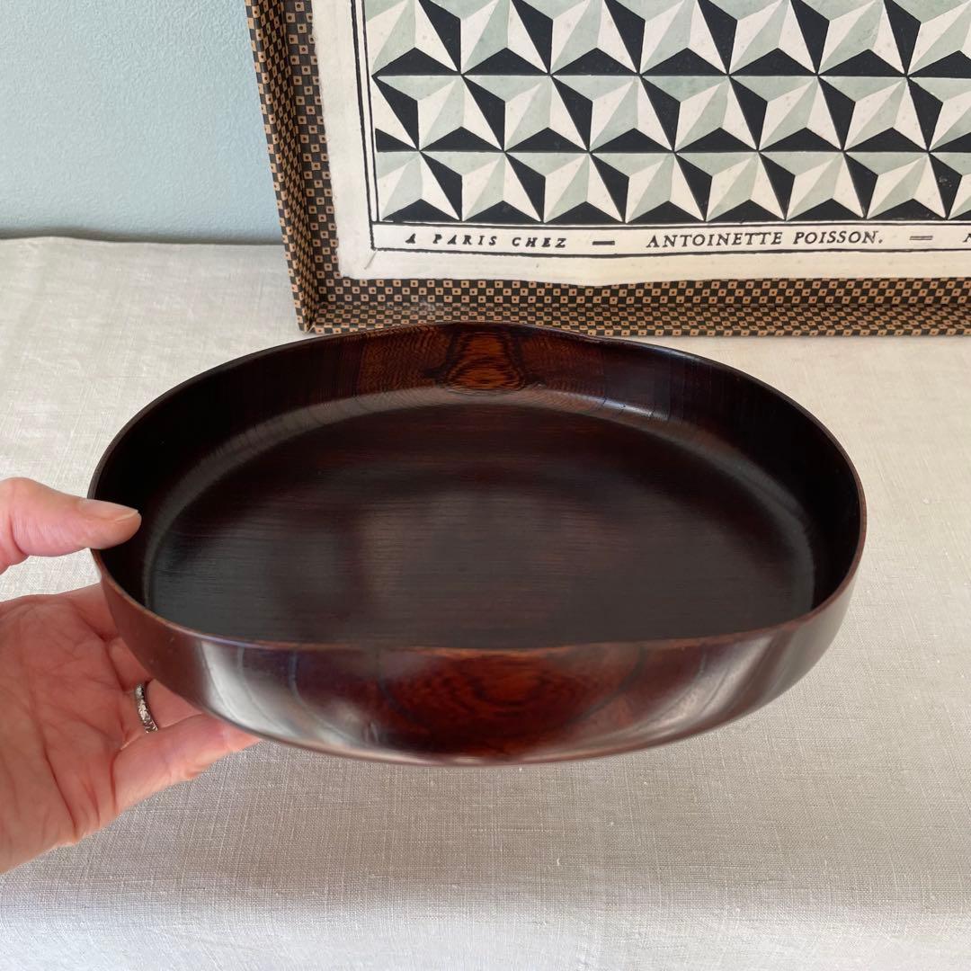 カンソックンArts&Science 日本初個展にて購入漆塗器浅鉢お盆深皿