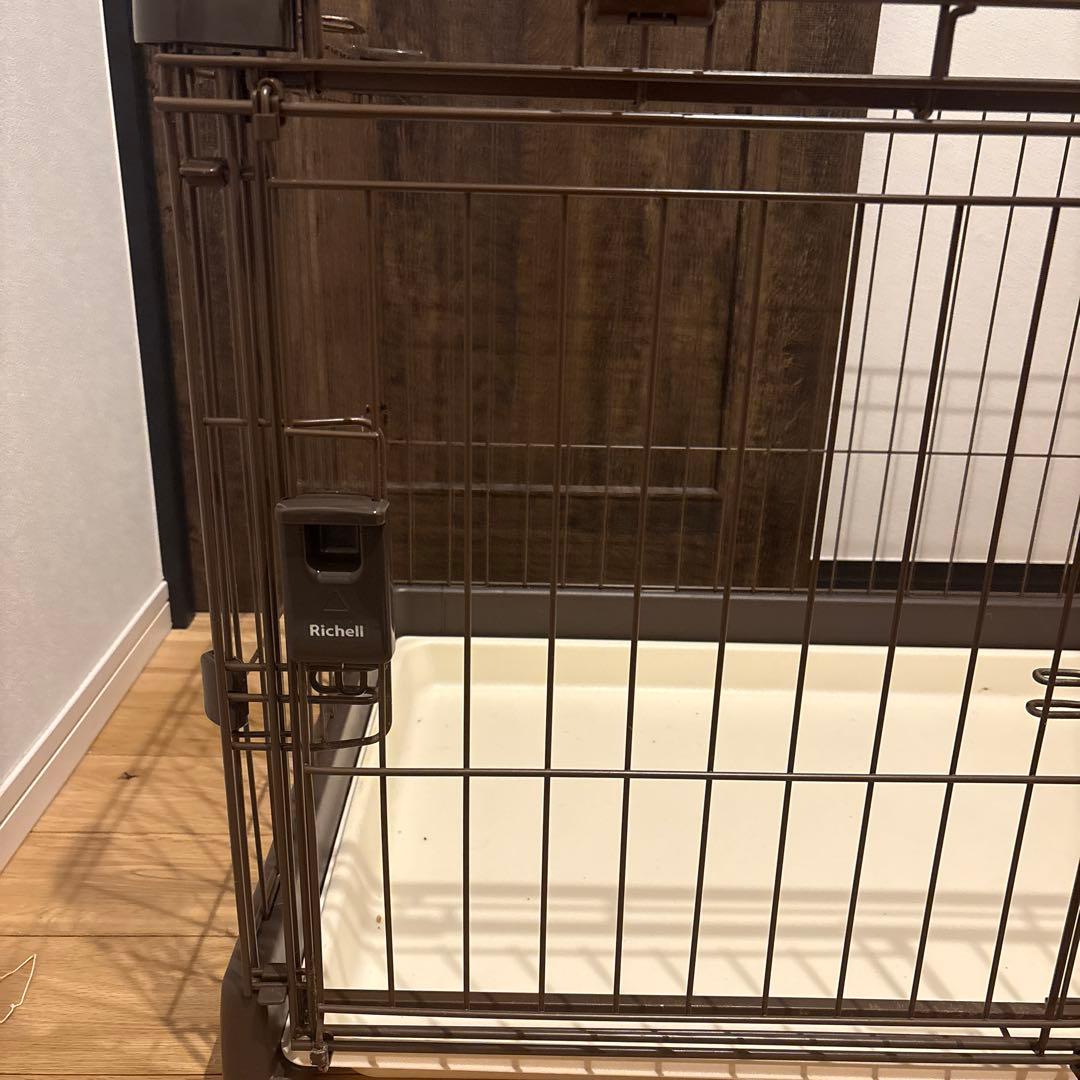 Richell リッチェル 犬用ゲージ ペットサークル 小中型犬用 金属製 人気
