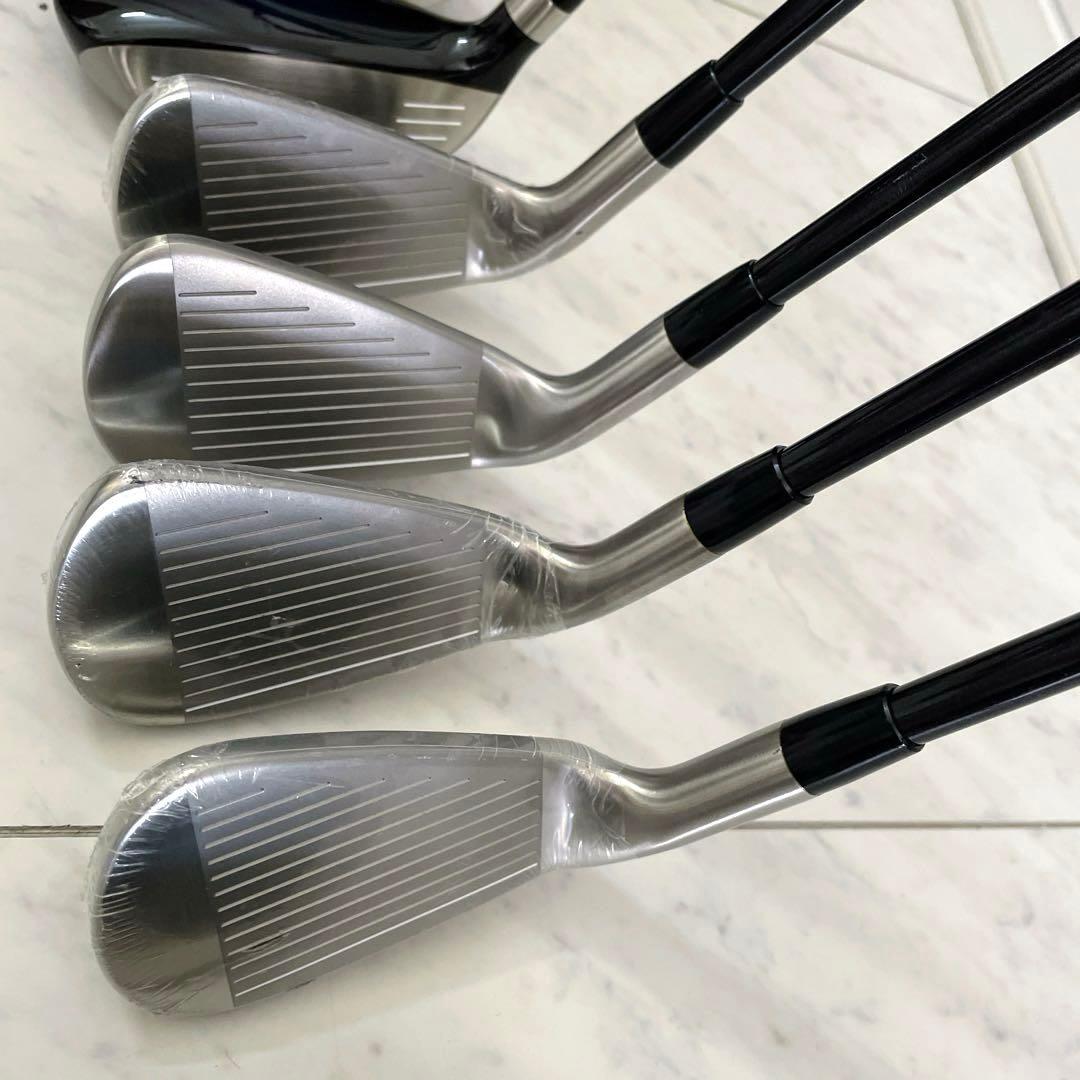 ほぼ新品未使用品　ビニール付　数量限定カラー　ツアーステージ　ゴルフクラブセット