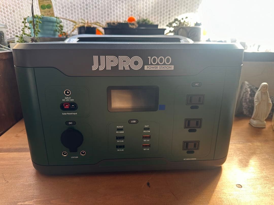 ✨新品✨　ポータブル電源1000w アウトドアグッズ　防災グッズ