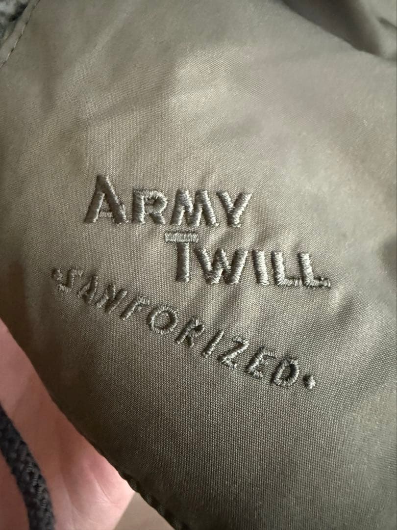 ARMY TWILL アーミーツイル 別注reversible coat