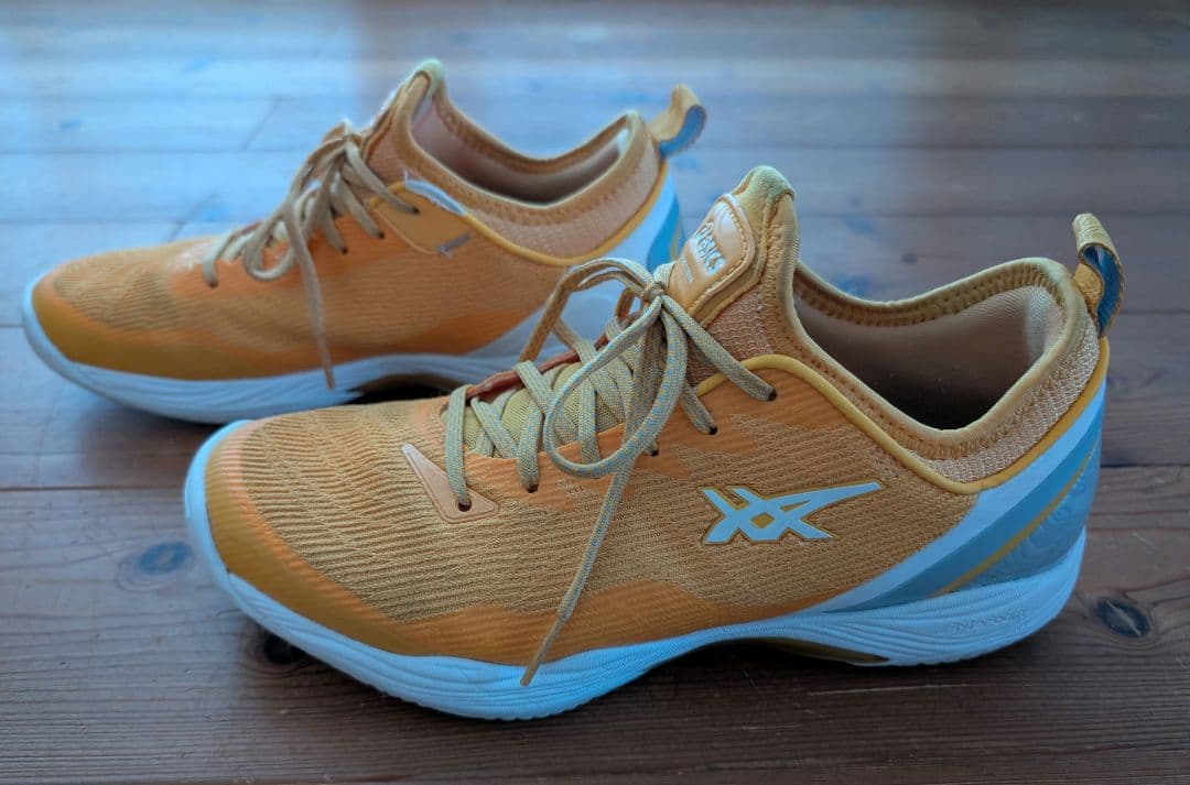 ASICS グライドノヴァff2 タイガーイエロー×ホワイト 25.0