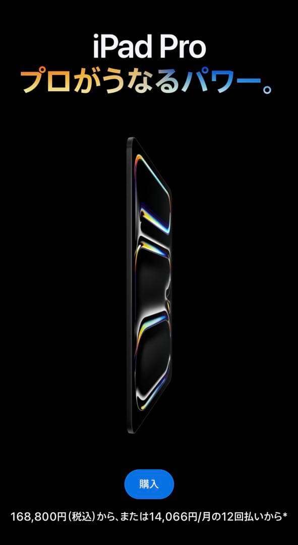 【美品】Apple iPad Pro （M5）11インチ256GB Wi-Fi