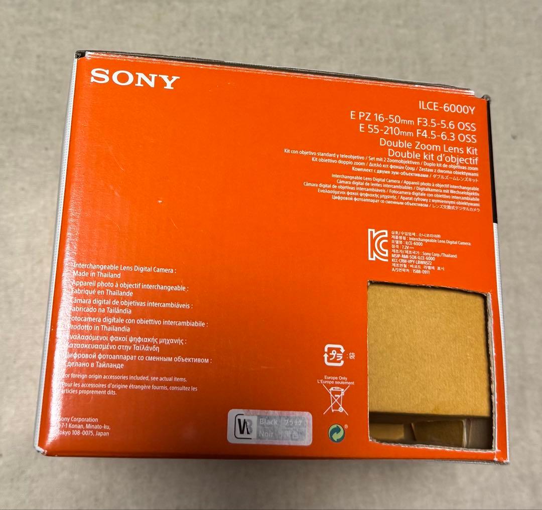 SONY ソニー α6000 ILCE-6000Y ダブルズームレンズ付き