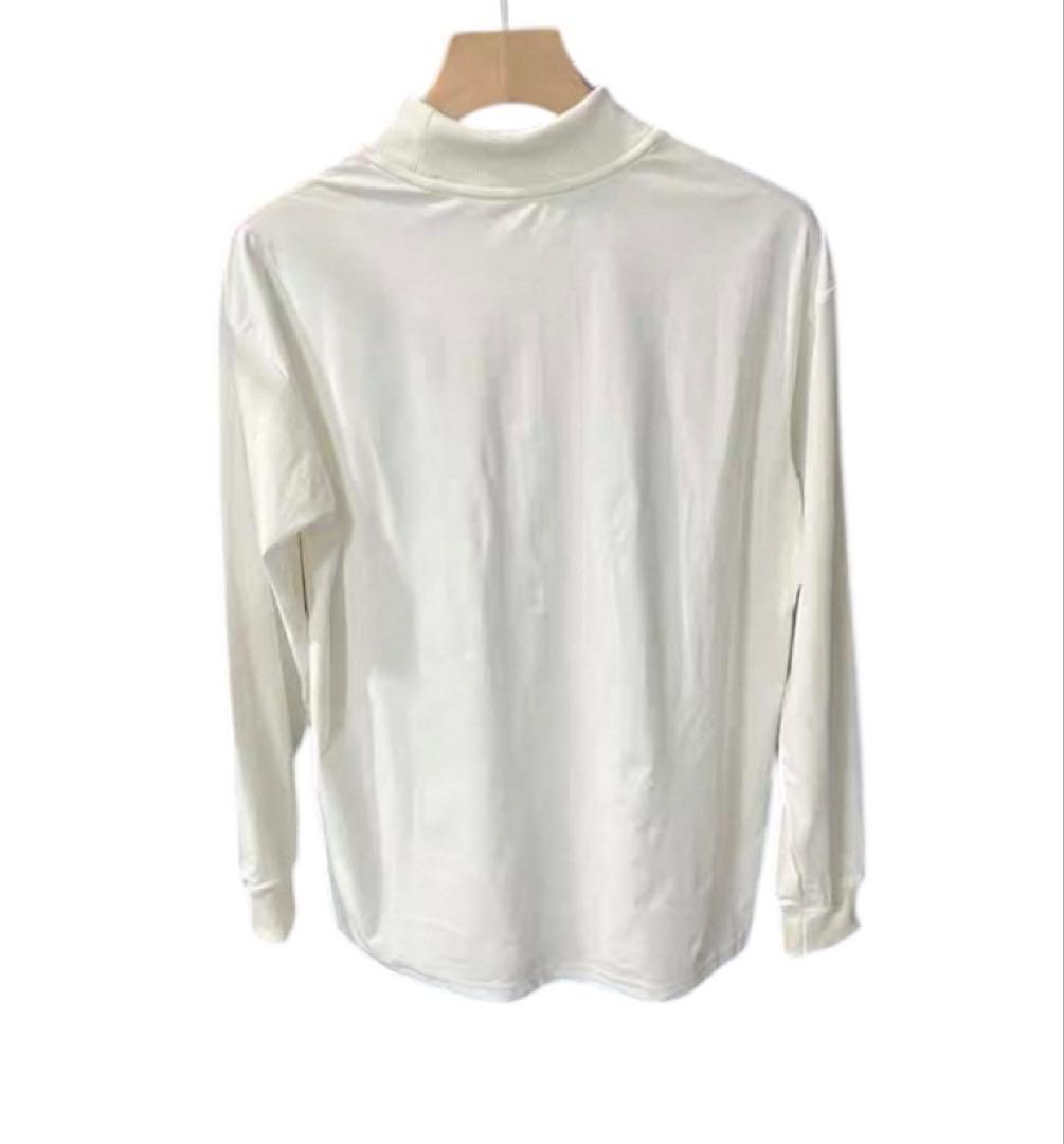 TFW49 長袖モックシャツ　XL ホワイト