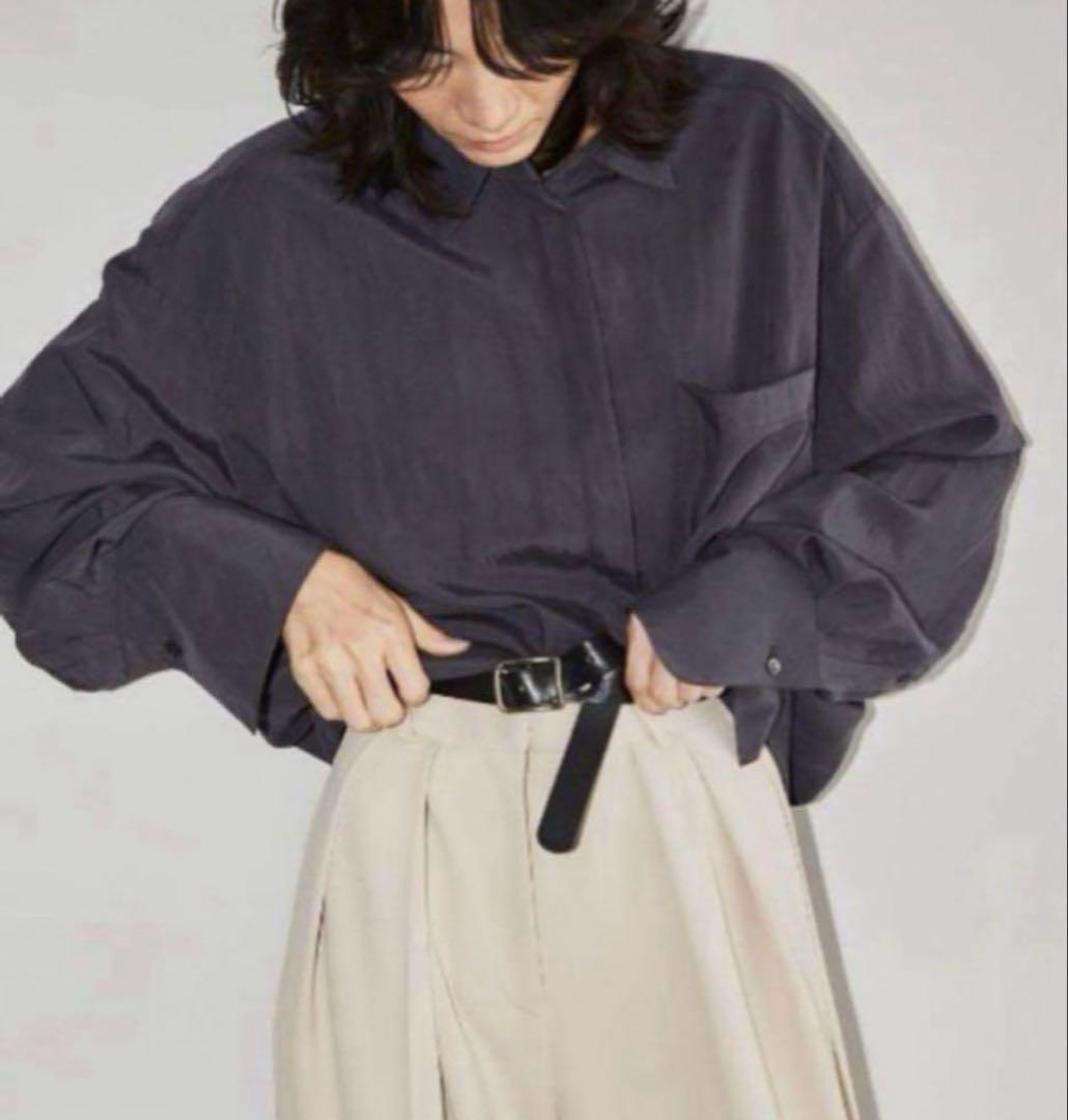 todayful Silky Pocket Shirts インディゴ