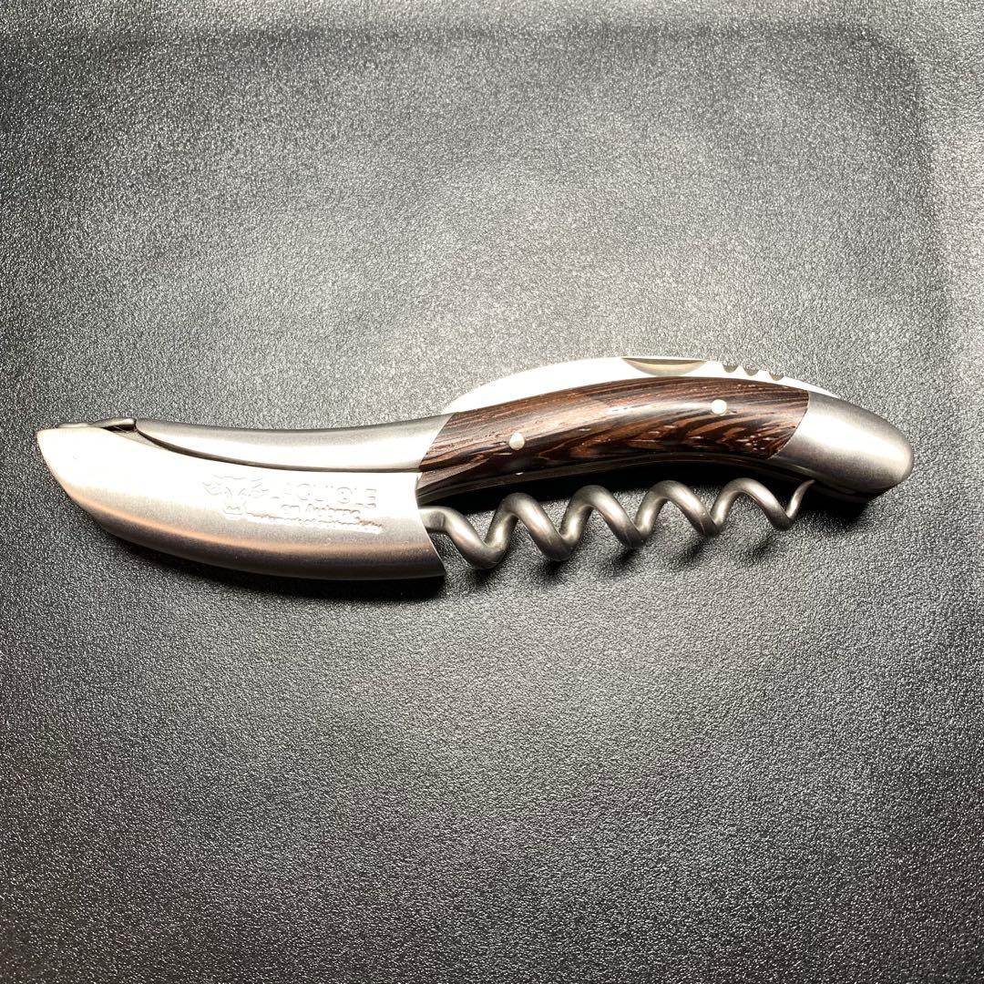 ラギオール・アン・オーブラック　ソムリエナイフ　木製ケース入り