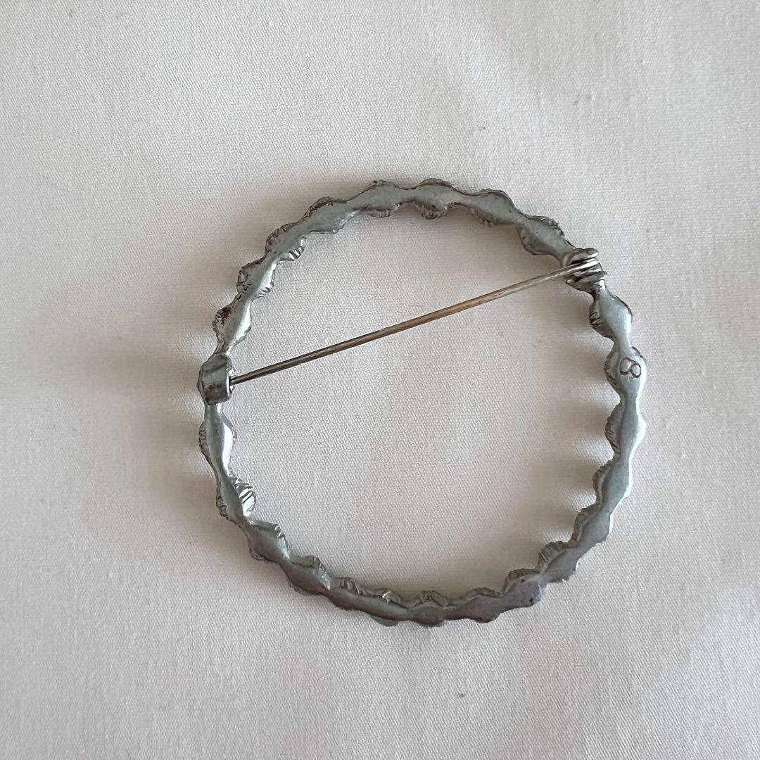 minä perhonen タンバリン　ブローチ