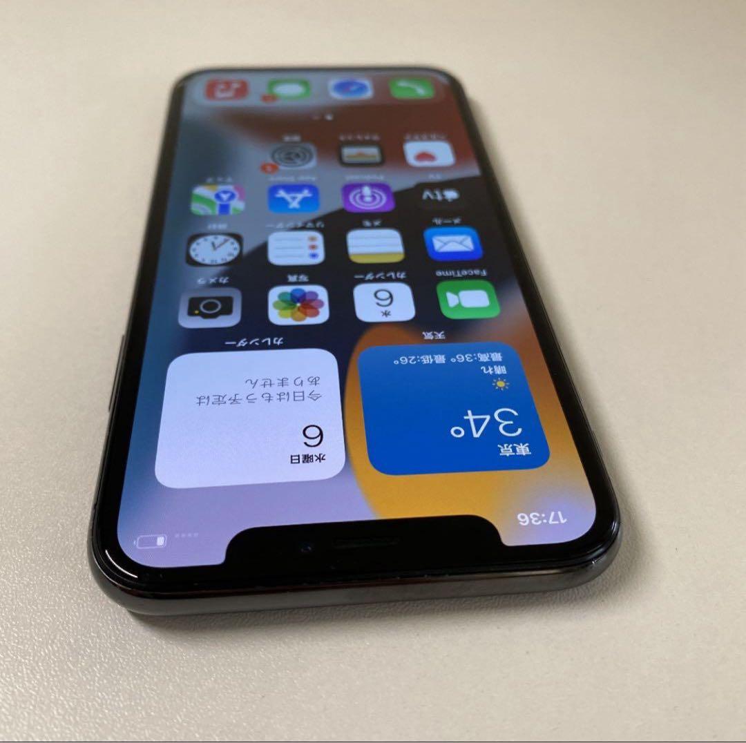 iPhone X Space Gray 64 GB SIMフリー 43179F