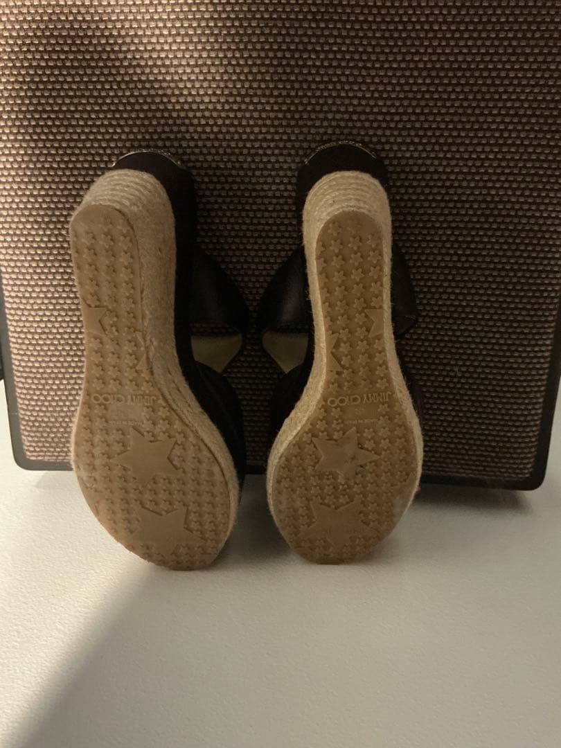 ジミーチュウ　ウェッジサンダル　38