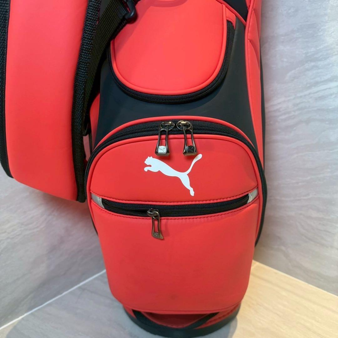 【極美品】プーマ　エッセンシャル　キャディバッグ　9.0型
