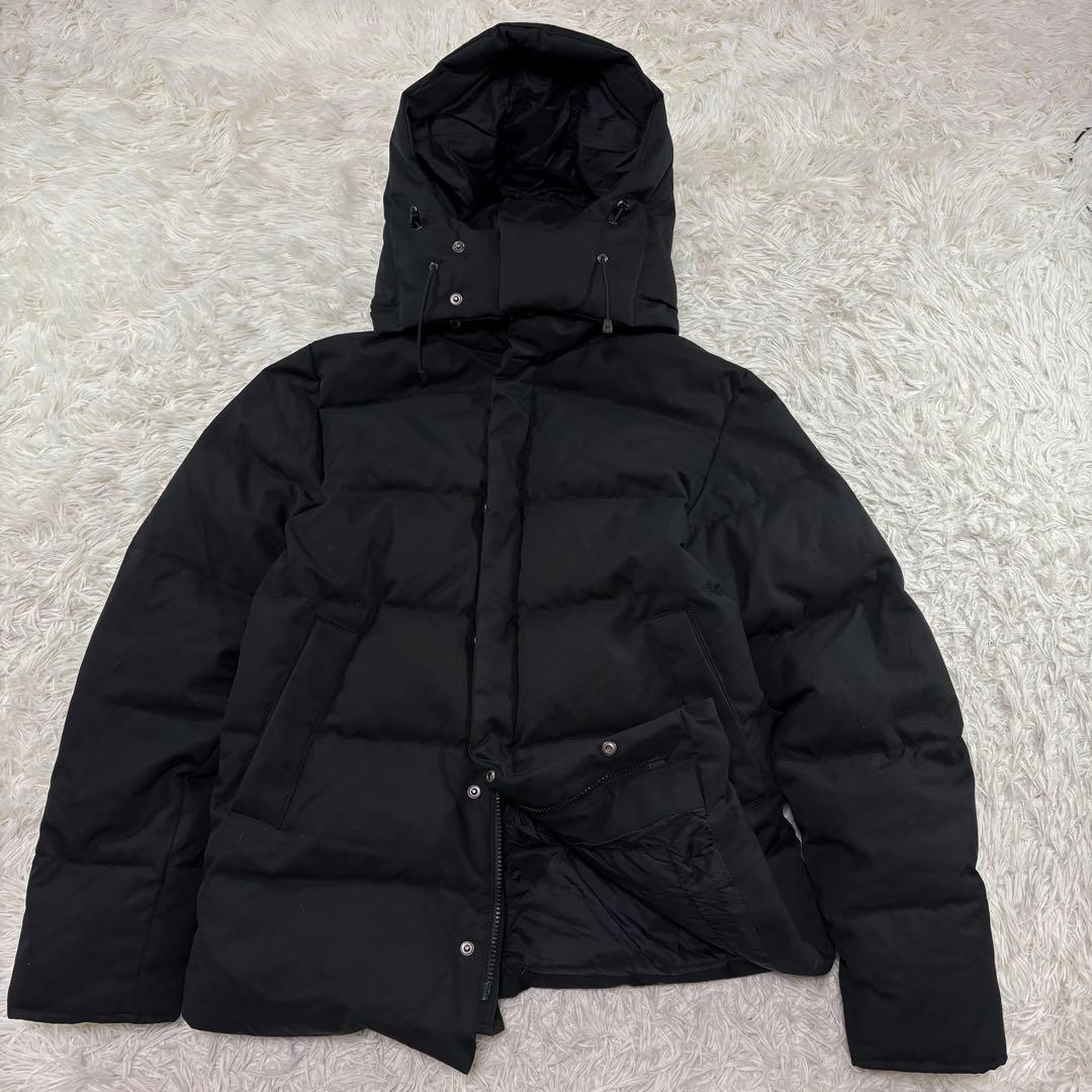 R2D2様洗える】PYRENEX BELFORT ダウンジャケット ブラック S