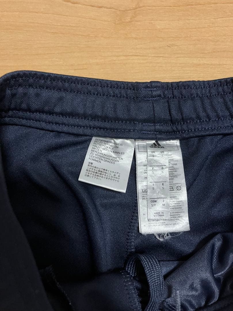 リーズ　adidas Leeds United ジャージ ネイビー　上S下M美品