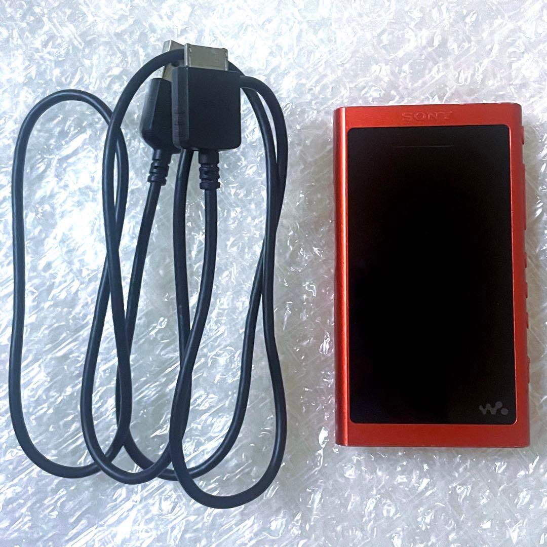 SONY WALKMAN NW-A55 レッド 本体 充電ケーブル付