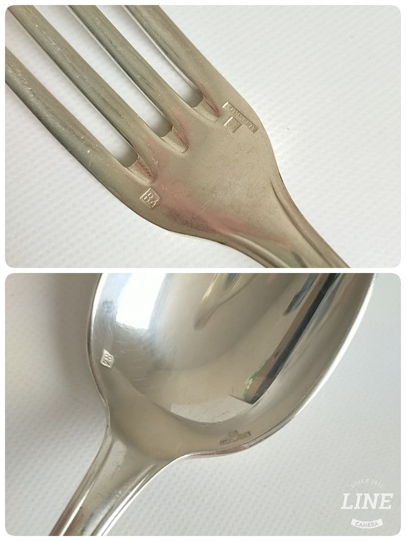 ALFENIDO クリストフル テーブルスプーン フォーク 6本 アンティーク