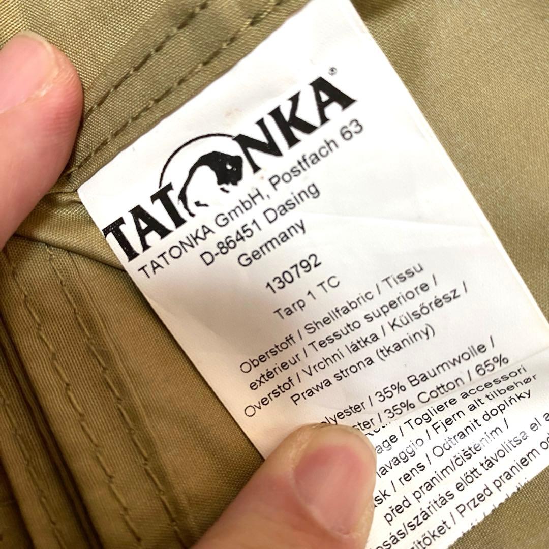 TATONKA タトンカ タープ 1tc ポリコットン【旧ロゴ】